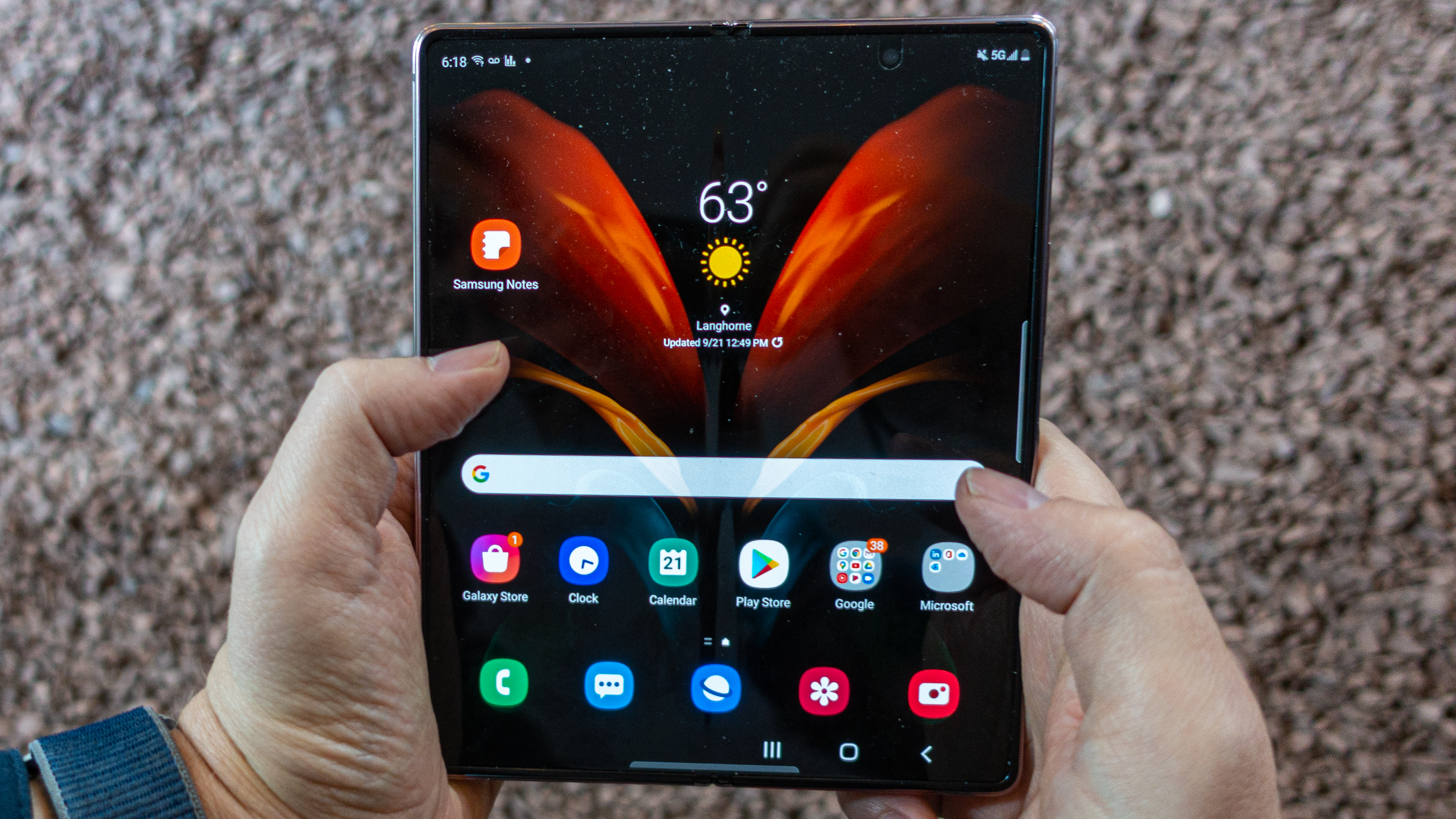 Samsung Galaxy Z Fold Tab Release Date Price And The Foldable Tablet Leaks So Far Techradar