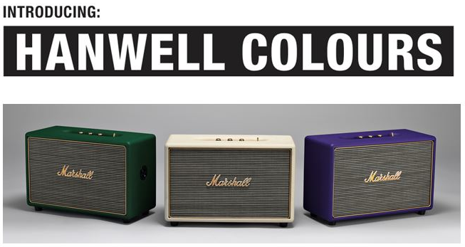 Marshall HANWELL 50周年記念モデル Marshall Hanwell Speaker | Uncrate