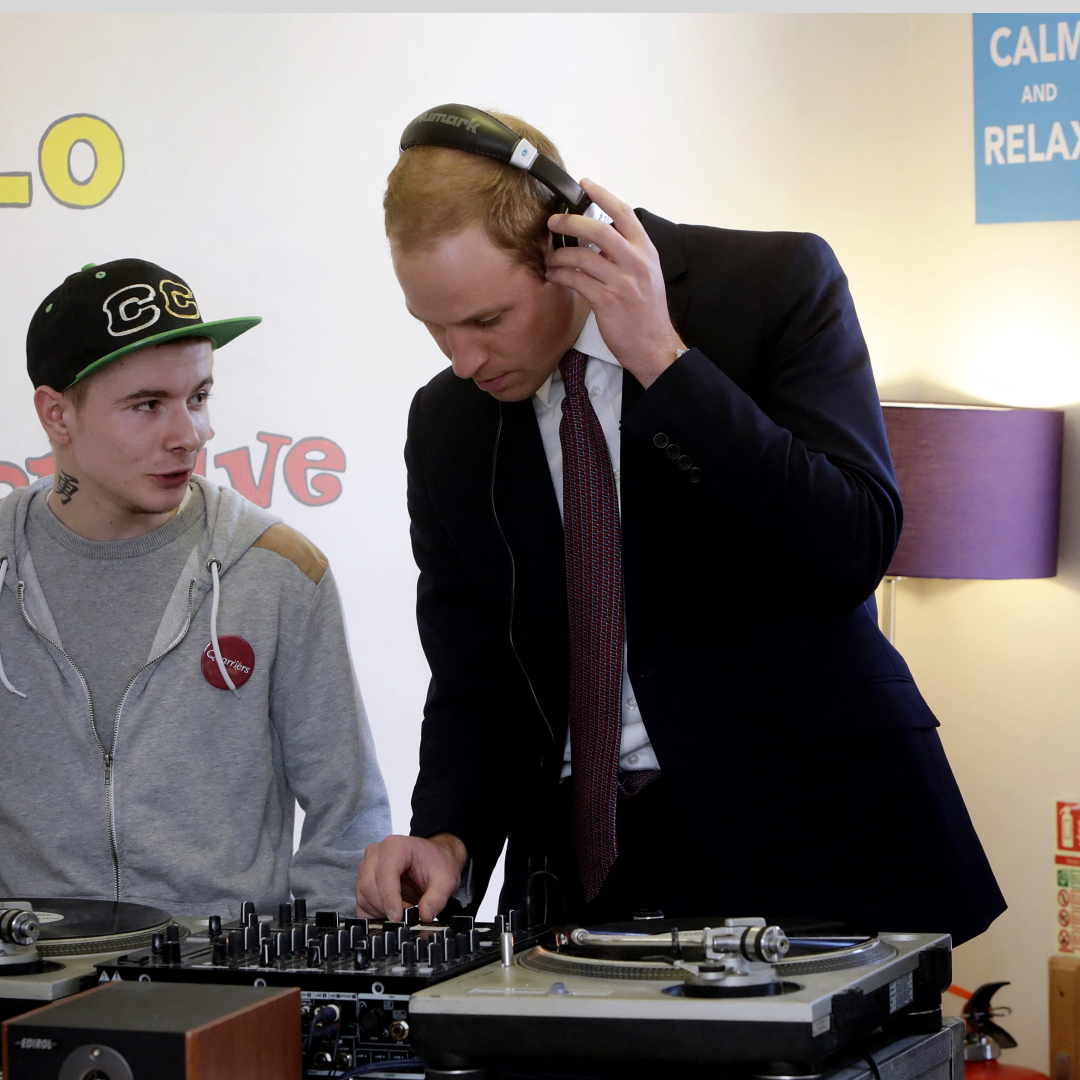 Prince William singing 