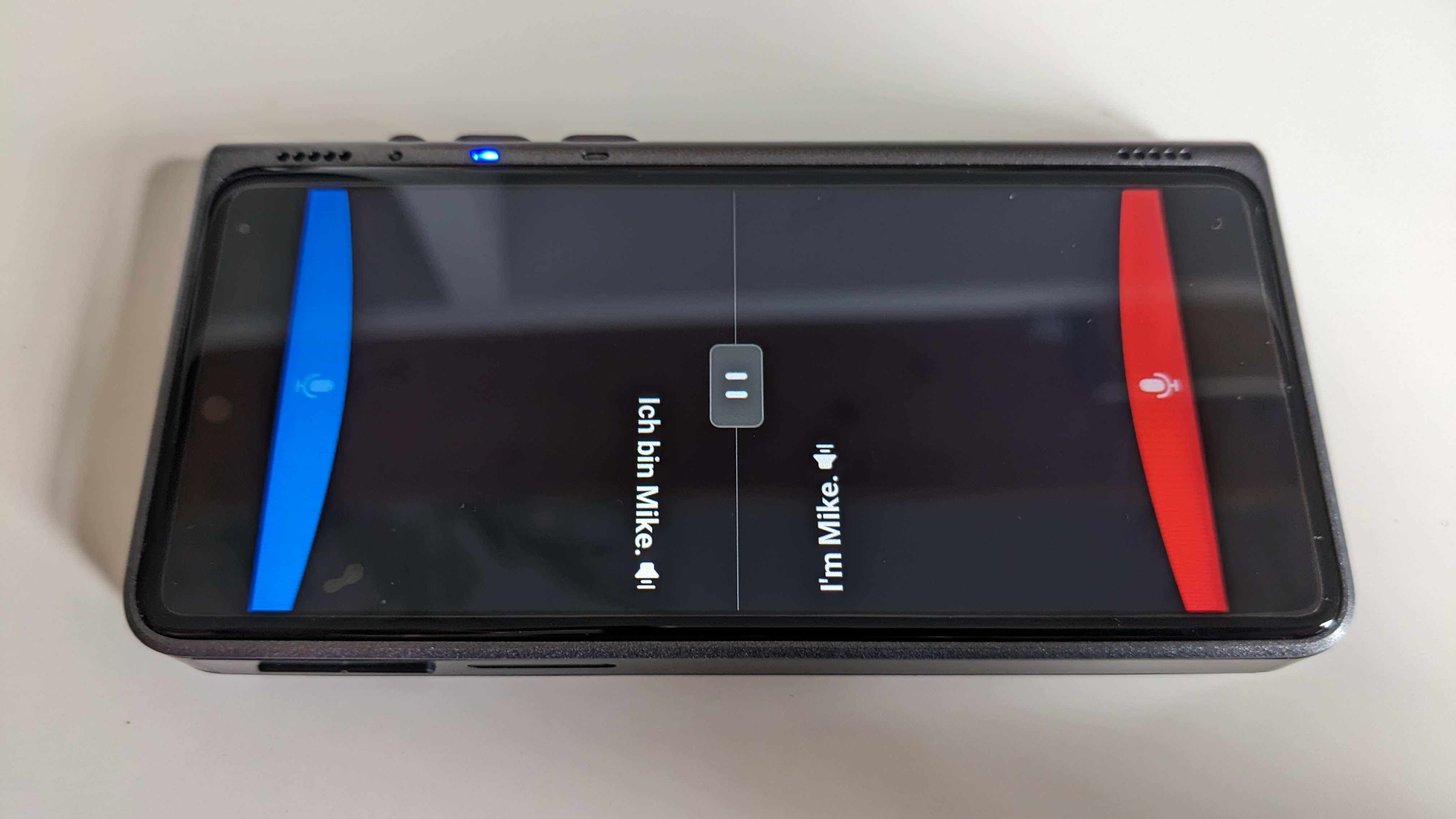 Timekettle T1 AI translator during our review