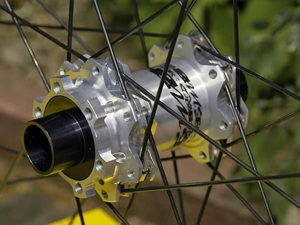 We like the new silver finish, too, although pro riders will still run bright yellow.