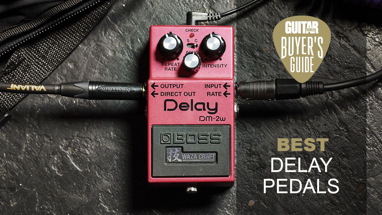 Best delay pedals 2023 classic analog and modern digital delays Guitar World
