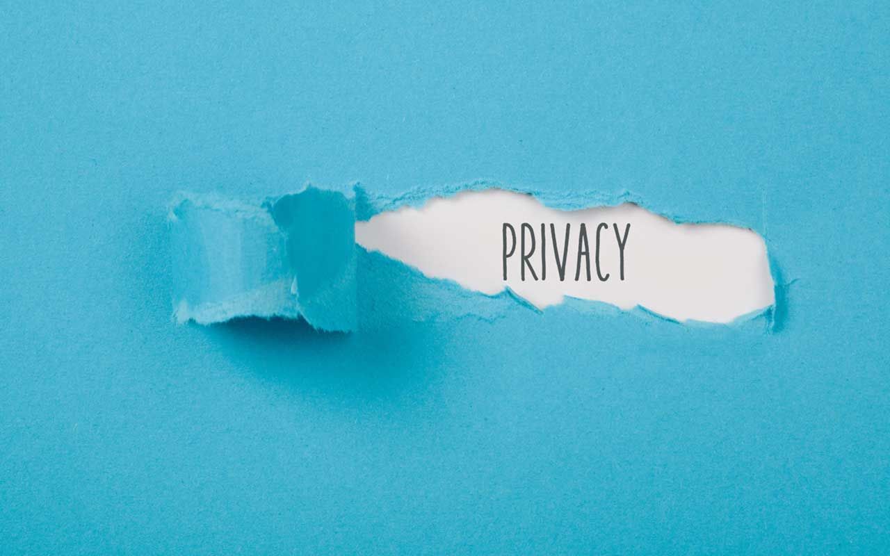 picture of torn paper with &amp;quot;privacy&amp;quot; written under tear