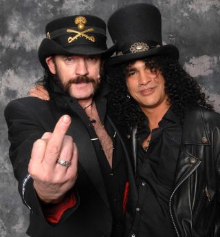 Slash & Lemmy in 2007