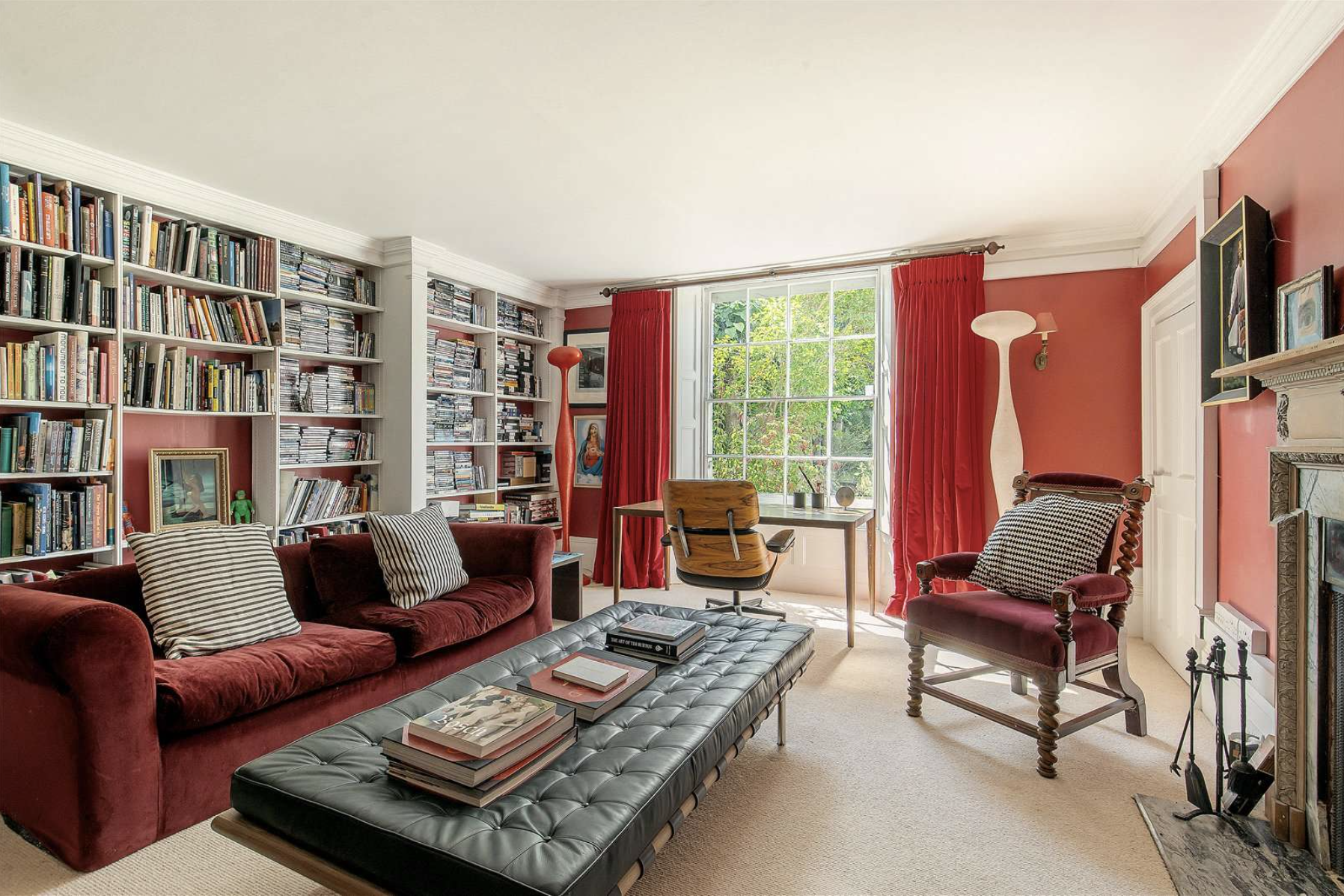 Pictures of Tim Burton's Oxfordshire home