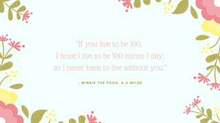 Children's book quotes from Winnie the Pooh by A.A. Milne.