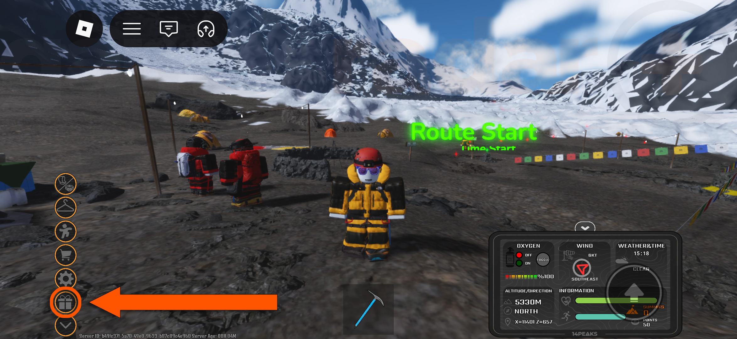 How to redeem K2 Climbing Simulation codes