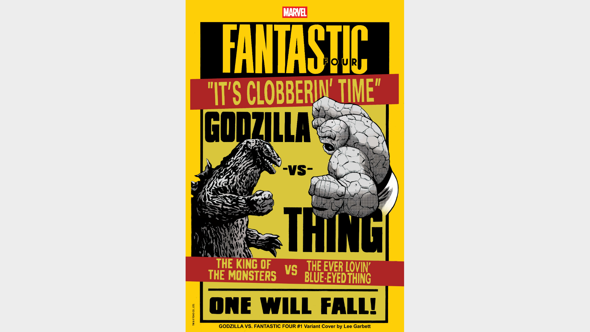 GODZILLA VS. FANTASTIC FOUR #1