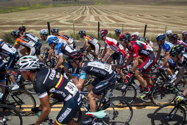 The peloton en route to Livermore