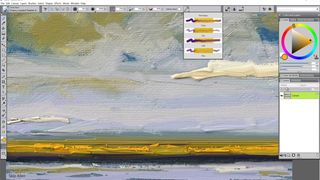 Corel Painter now lets you slap on digital paint in thick layers, just like in real life