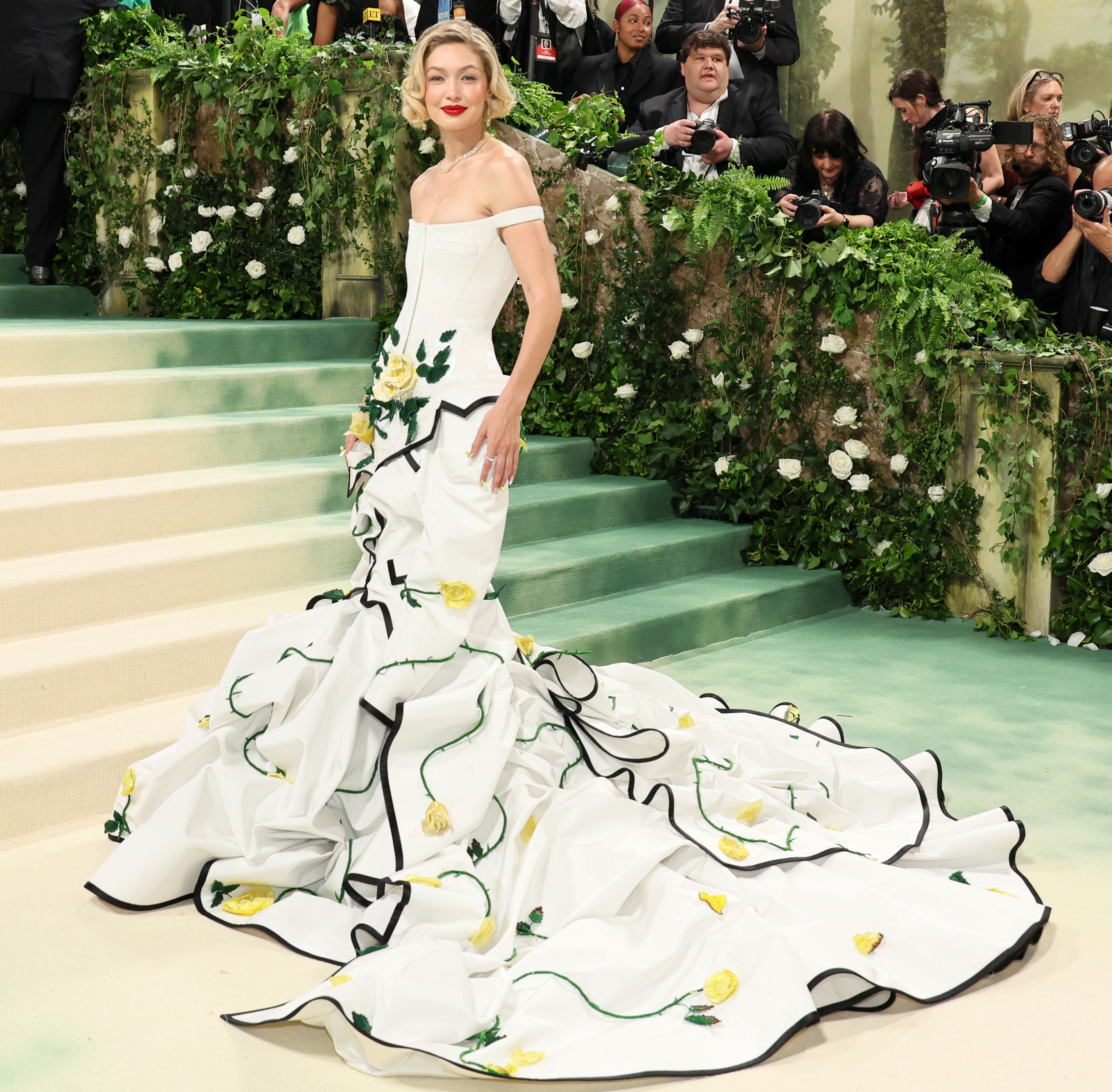bridal - gigi hadid