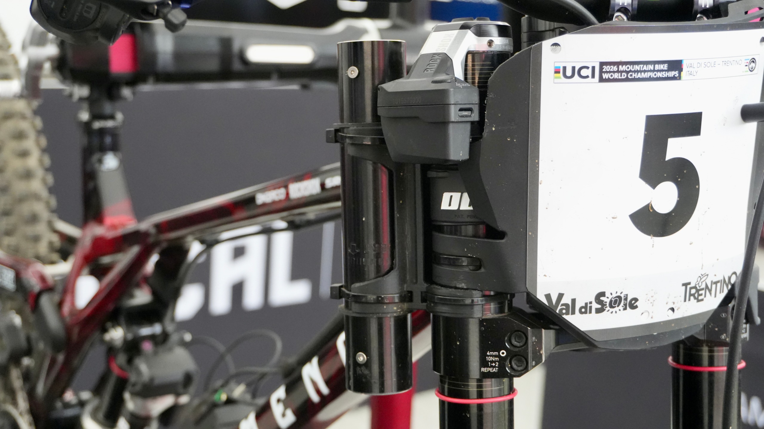 Downhill tech found at the UCI Mountain Bike World Championships in Val di Sole
