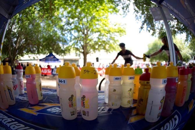 A water station
