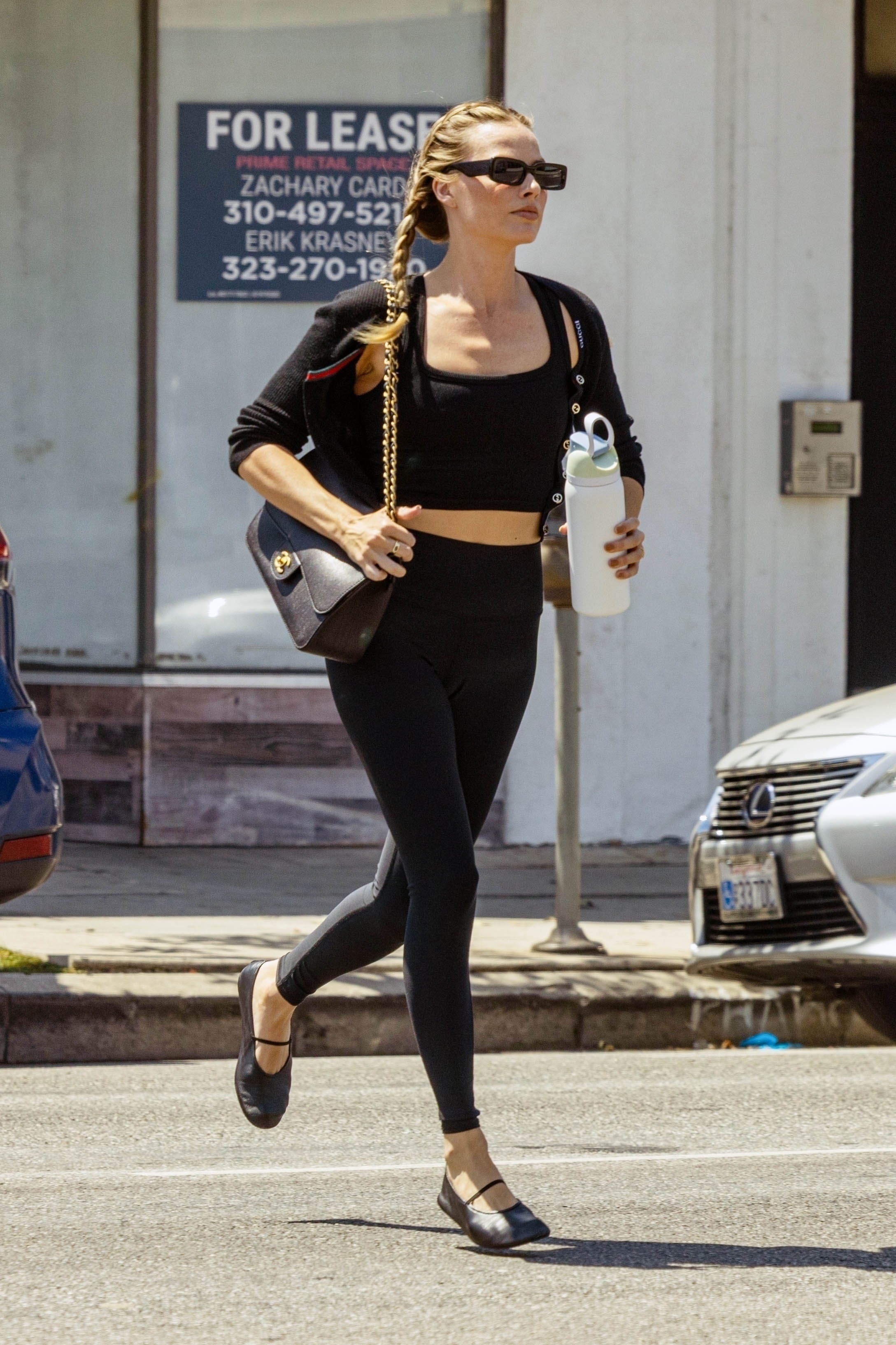 Margot Robbie first debuted her pebble-leather Chanel Flap Bag last summer