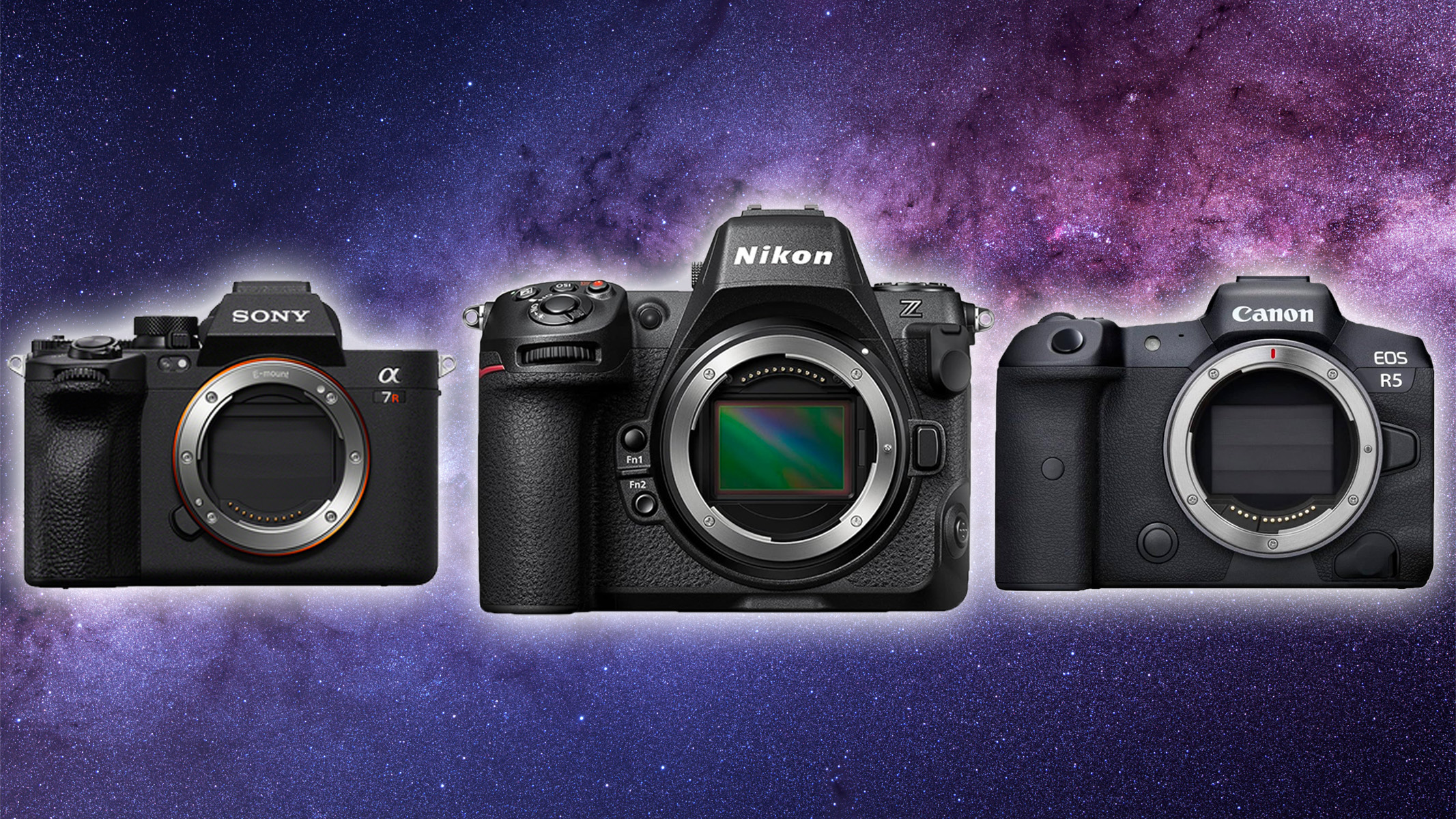 Nikon Z8 vs Sony A7R V vs Canon EOS R5: Which camera is better? Space