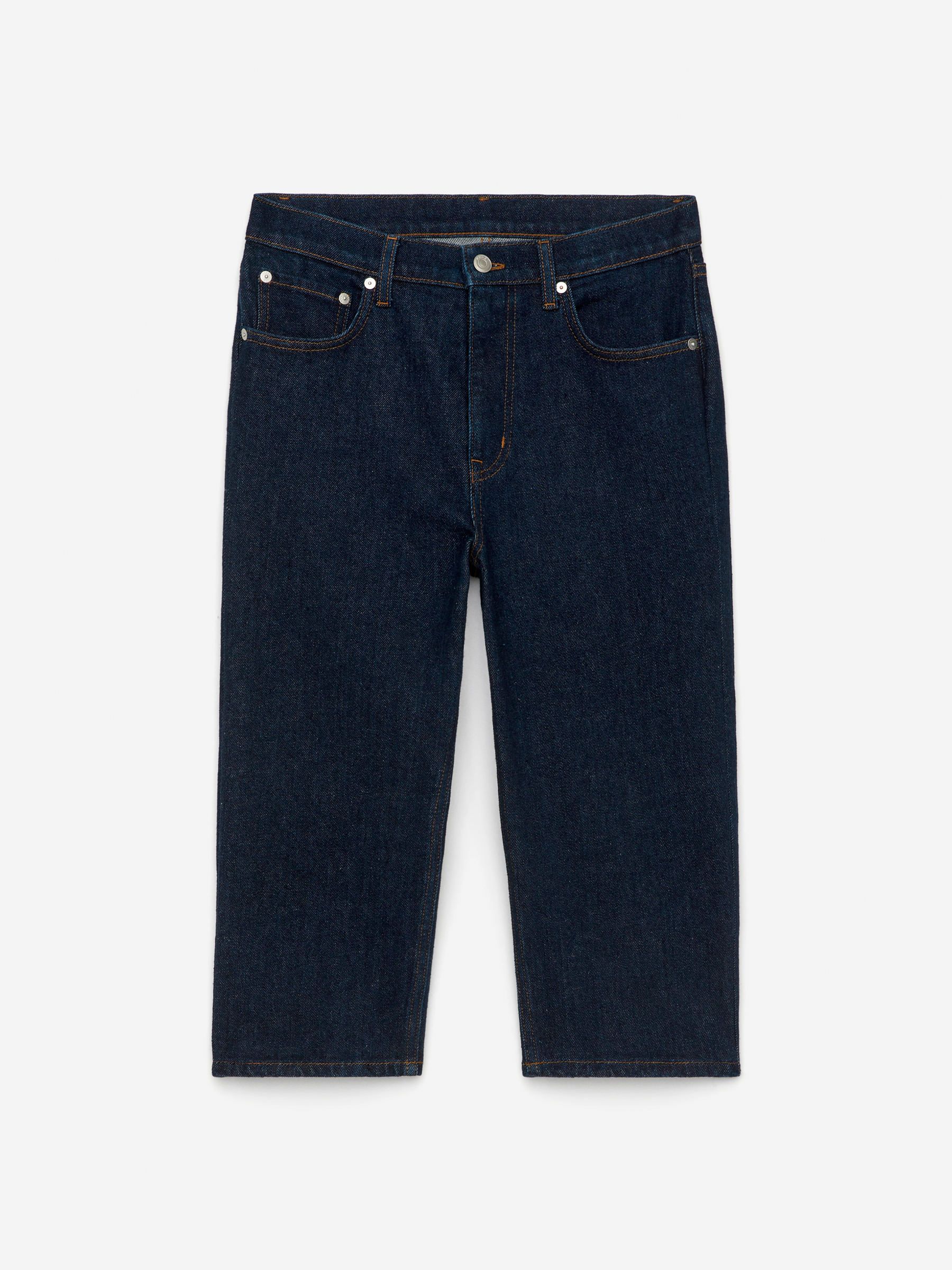 Berry Capri Jeans – Dark Blue – Women – Arket Gb