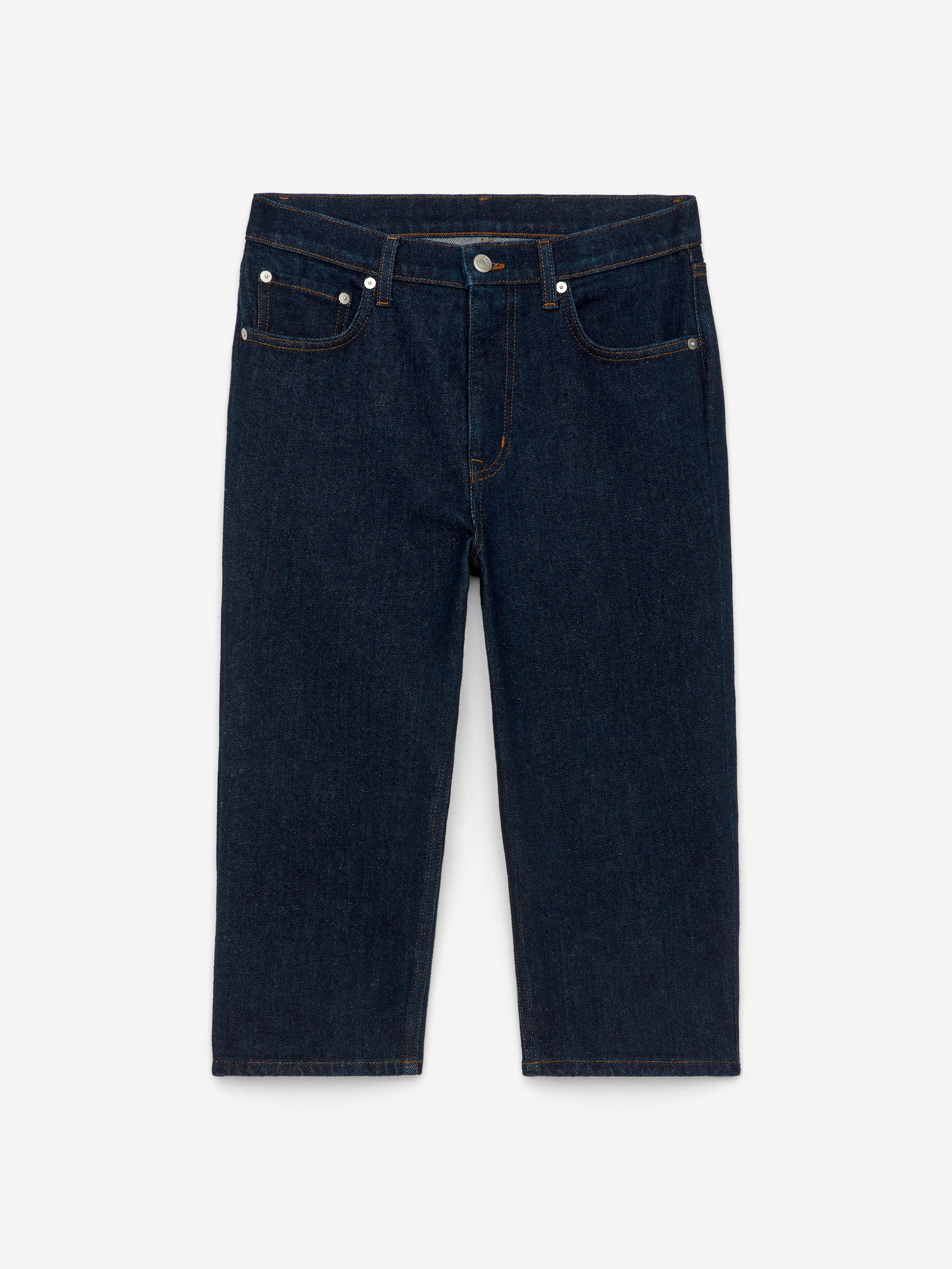 Berry Capri Jeans &ndash; Dark Blue &ndash; Women &ndash; Arket Gb
