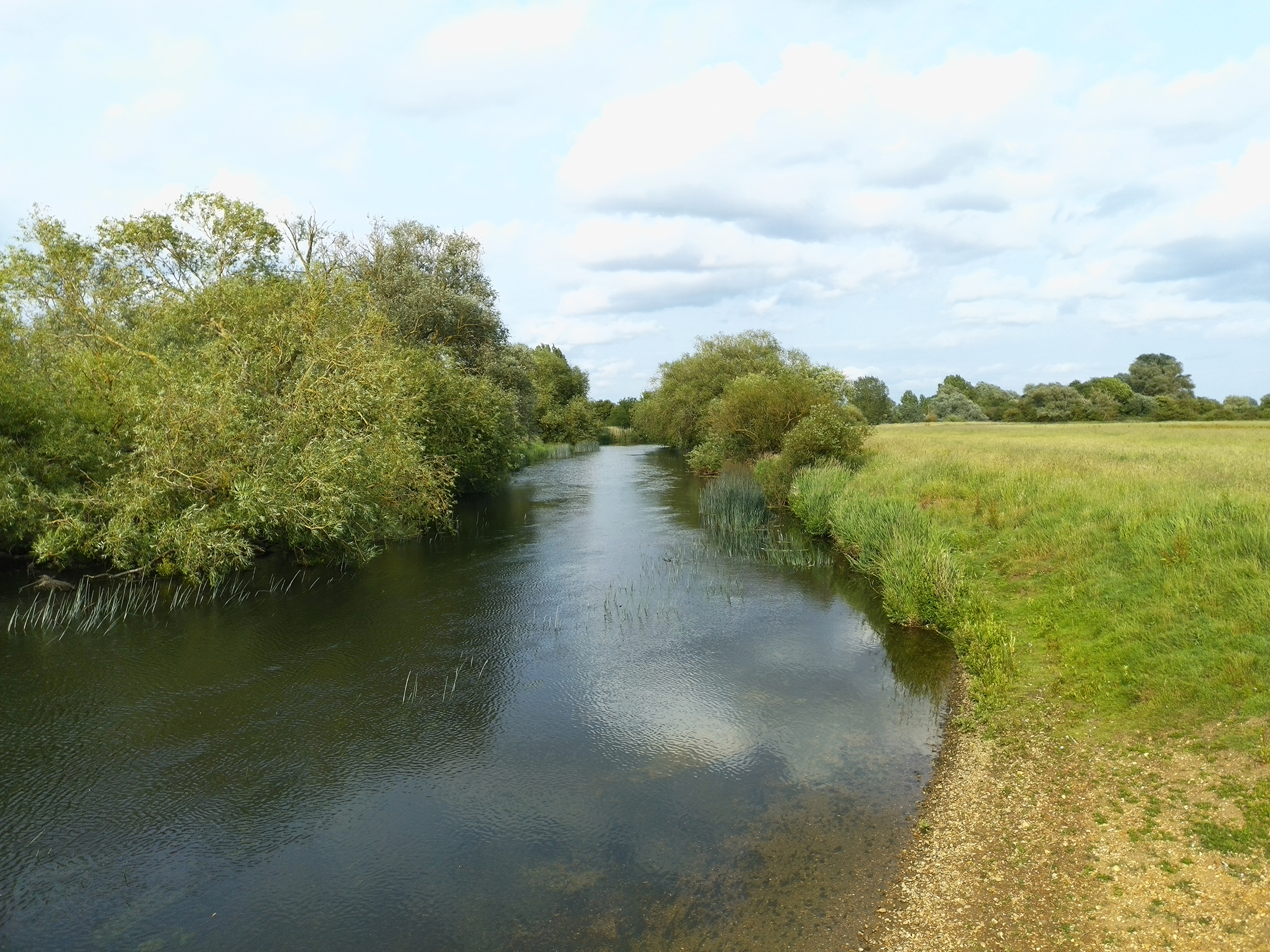 Photo of a river taken with the Ruko U11MINI 4K drone