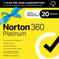 Norton 360 Platinum (20 Devices)