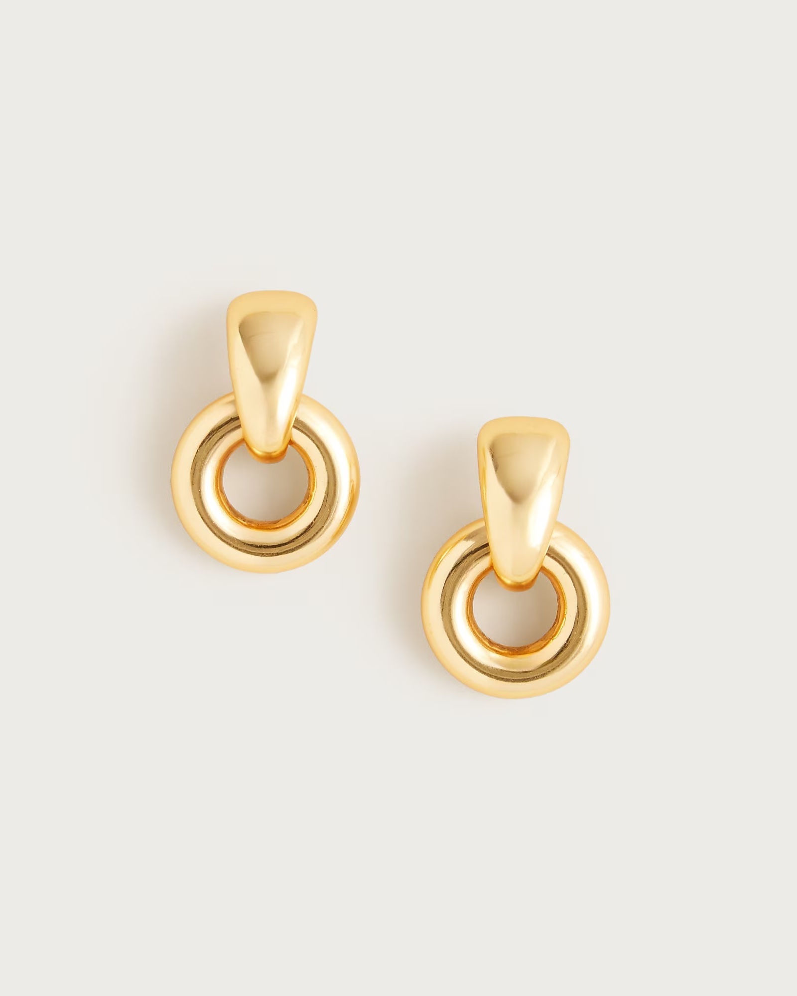 J.Crew, Small Door Knocker Earrings