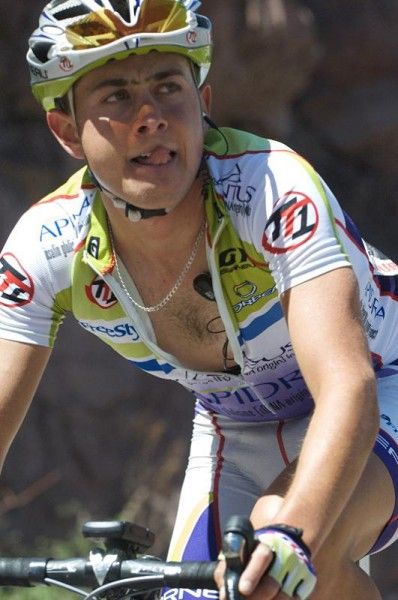 Fabio Calabria (Team Type 1) tries to contemplate the next few miles