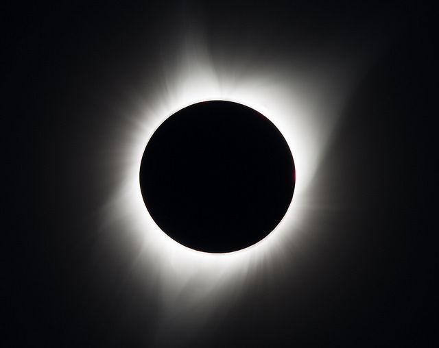  The Great American Solar Eclipse of Aug. 21, 2017, as seen over Madras, Oregon. 