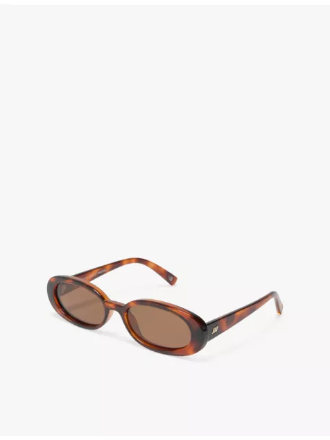 Outta Love Polycarbonate Oval-Frame Sunglasses