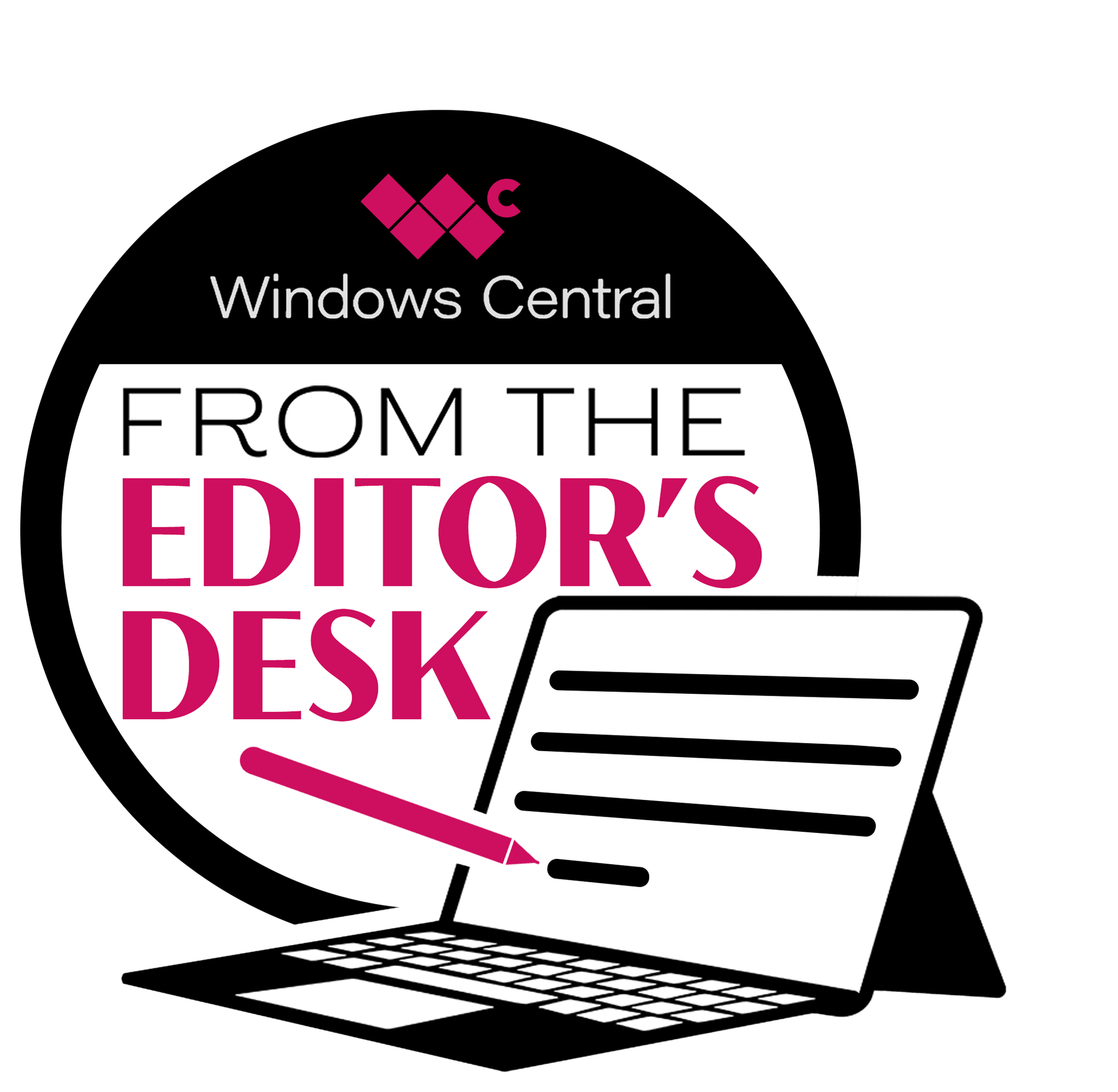 From the Editor's Desk badge.