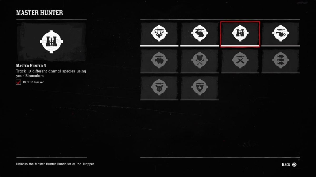 Master Chief Rdr2 Red Dead Redemption 2 Master Hunter Challenges guide: How to complete ...