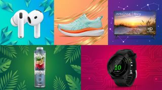 AirPods, Asics, Fire TV, Ninja blender, Garmin smartwatch