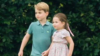 Princess Charlotte and Prince George