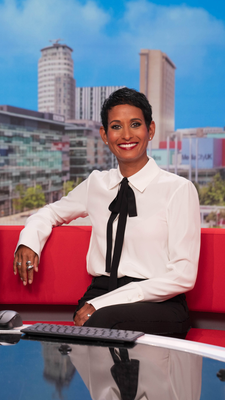 Naga Munchetty for BBC Breakfast