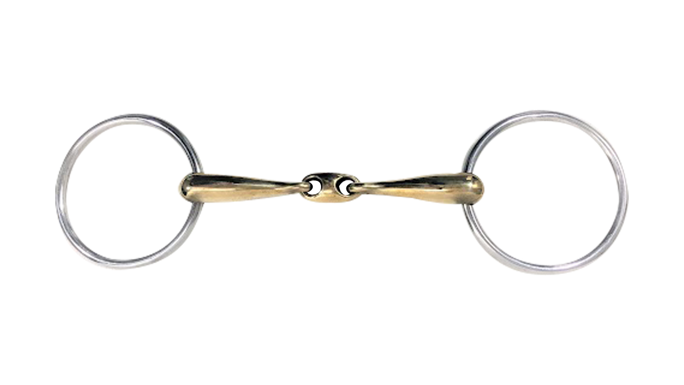 Jeffries Minos Vision loose ring balancer snaffle