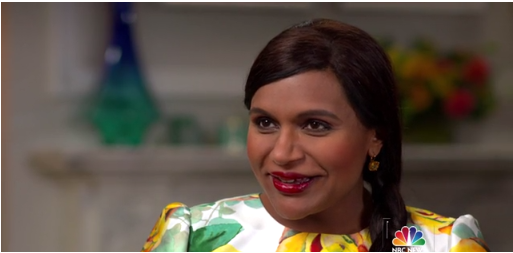 Mindy Kaling.