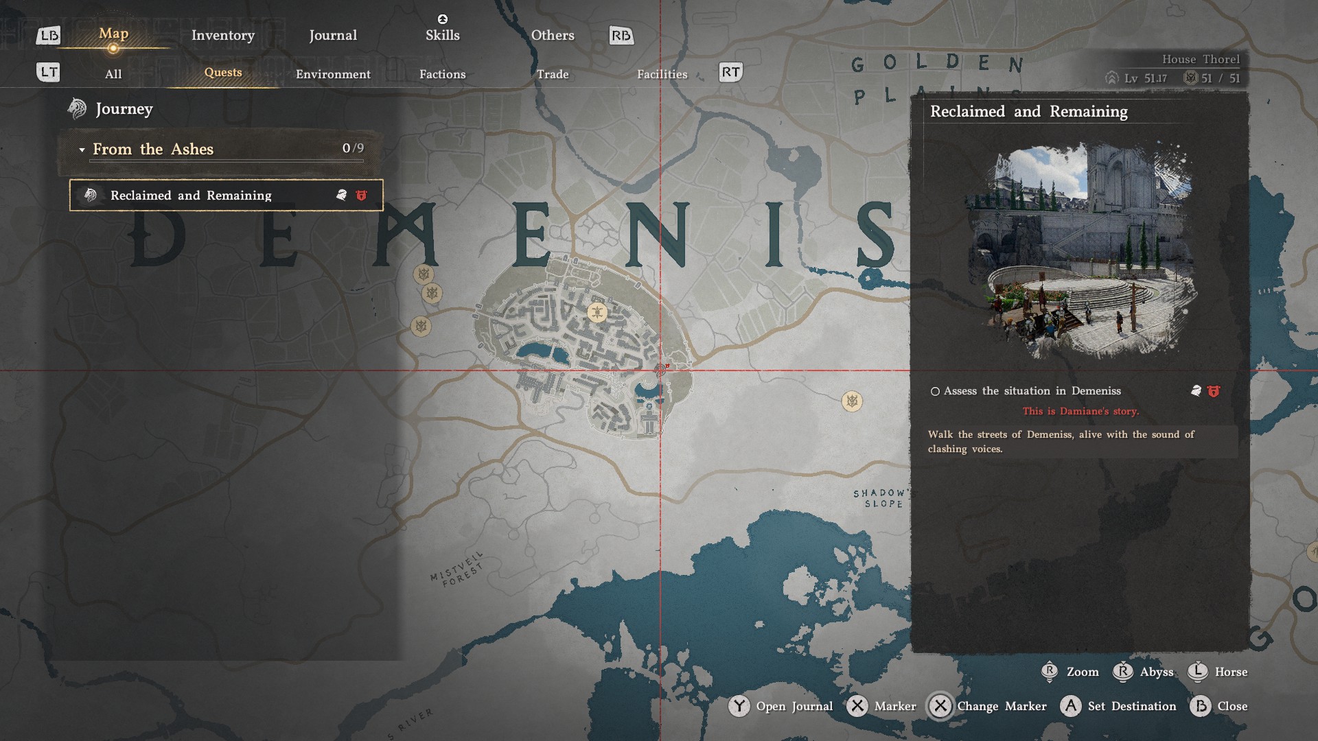 Where to start Damiane's quest in the Crimson Desert DLC