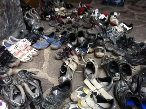 Shoes, shoes everywhere...