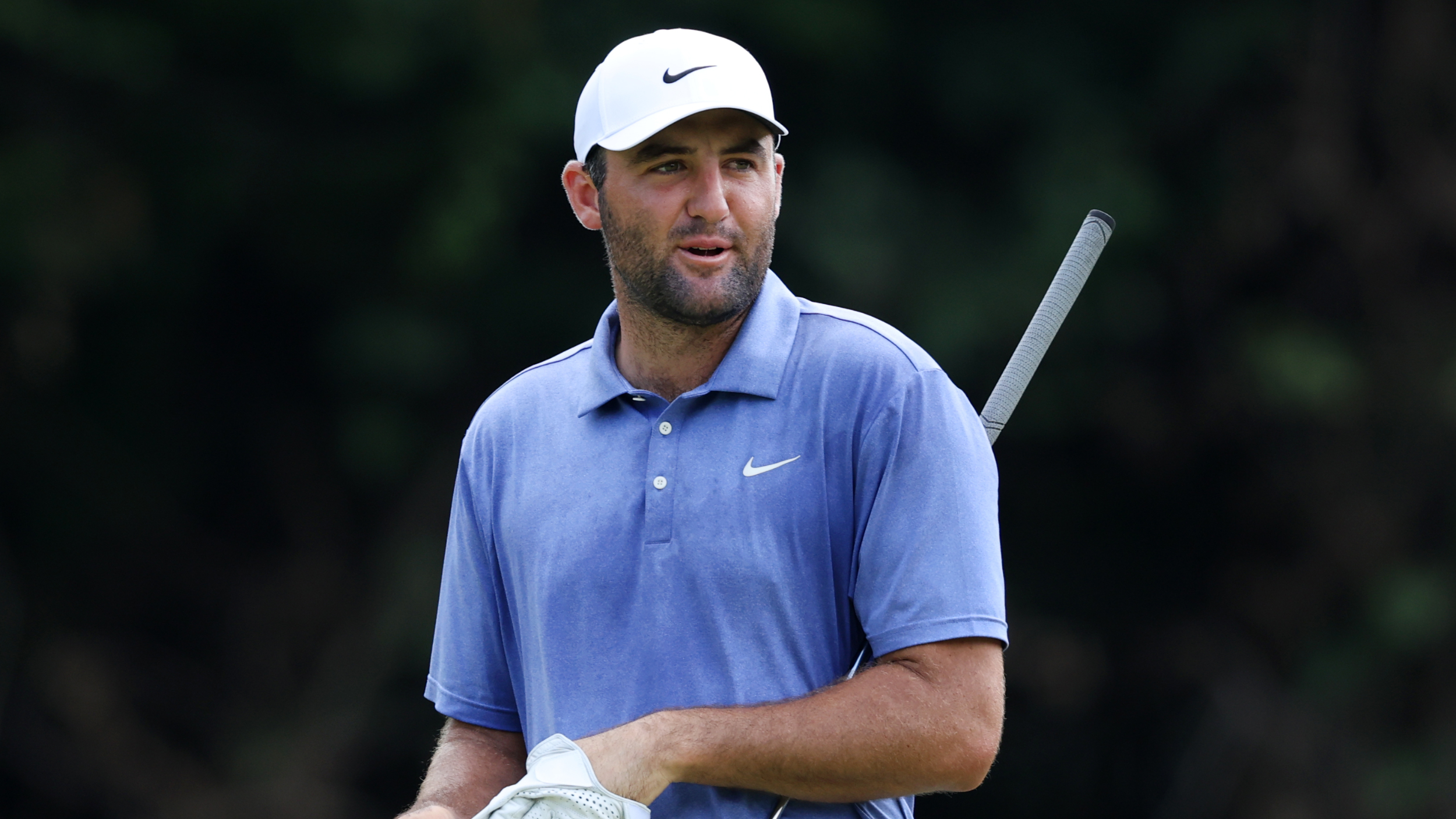 Scottie Scheffler at the BMW Championship