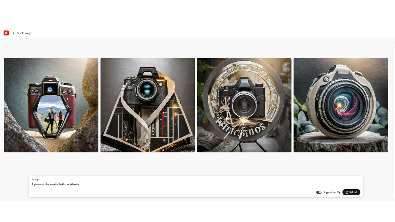 AI Photography logo: Adobe Firefly