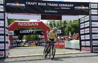 Sauser claims second stage win at Trans Germany