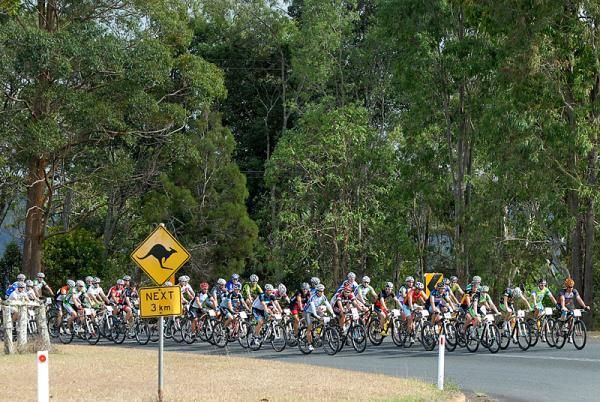 The start of stage in the Crocodile Trophy