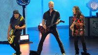 Metallica perform onstage during Metallica's All Within My Hands Foundation Presented by the Helping Hands Concert And Auction 2024 at YouTube Theater on December 13, 2024 in Inglewood, California.