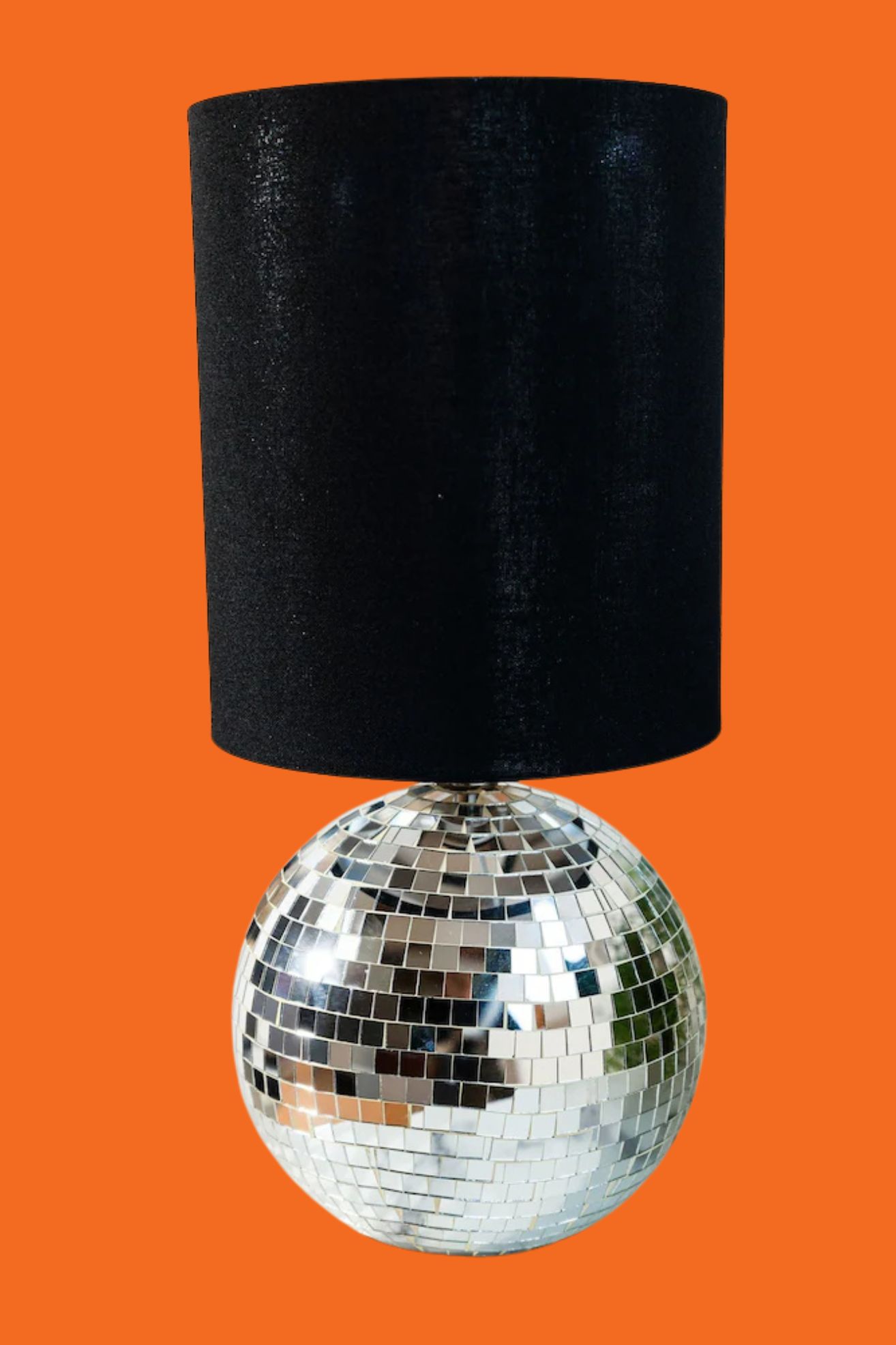 Rockett St George, Silver Disco Ball Table Lamp