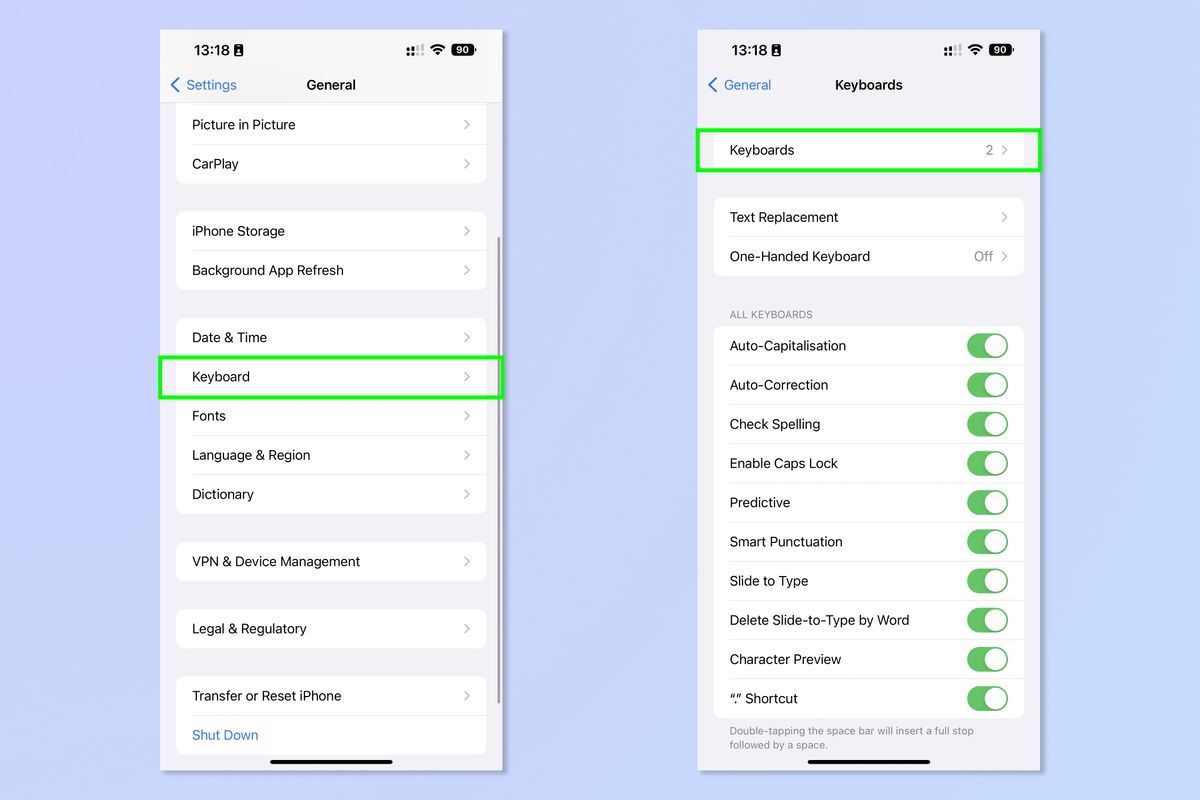 Votre iPhone a un clavier secret qui vous permet de taper plus