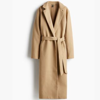 H&M Brushed-Finish Coat