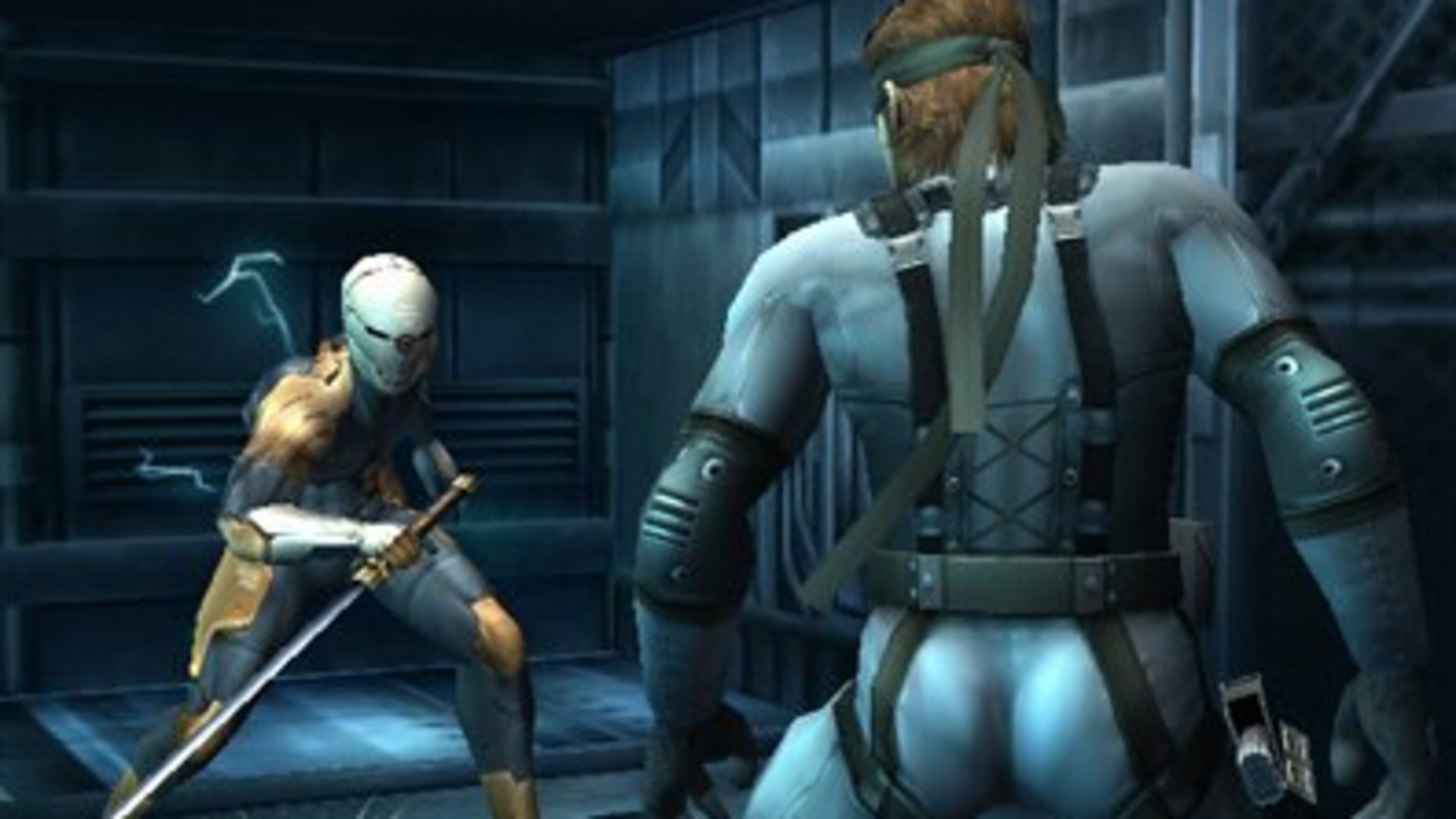 Snake and Gray Fox in Smash Bros Brawl