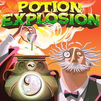 Magic, potions, concoctions — oh my! This unique game is a hybrid puzzle board game where players must compete to get the most points.