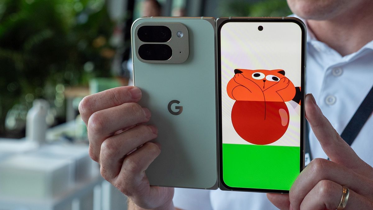 Three new "Made You Look" animated camera features on the Google Pixel 10 Pro Fold