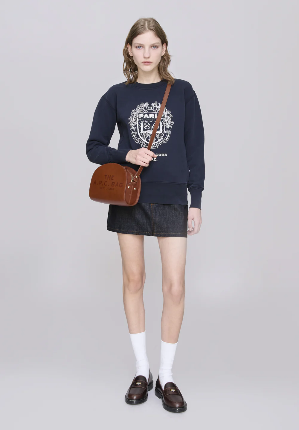 A.P.C. x Marc Jacobs, The Srunken Paris Crewneck 