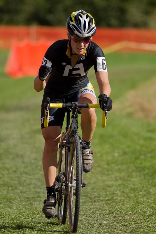 Andrea Smith was pleased with second.