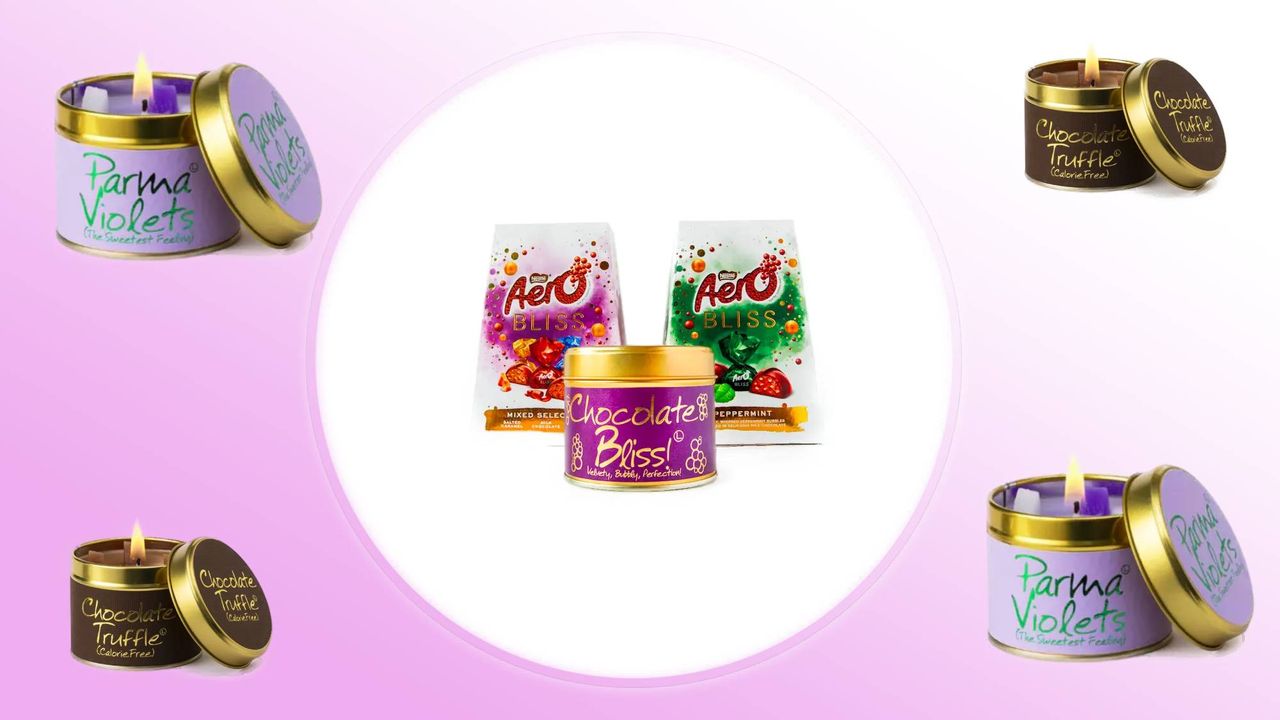 aero candle parma violet candle